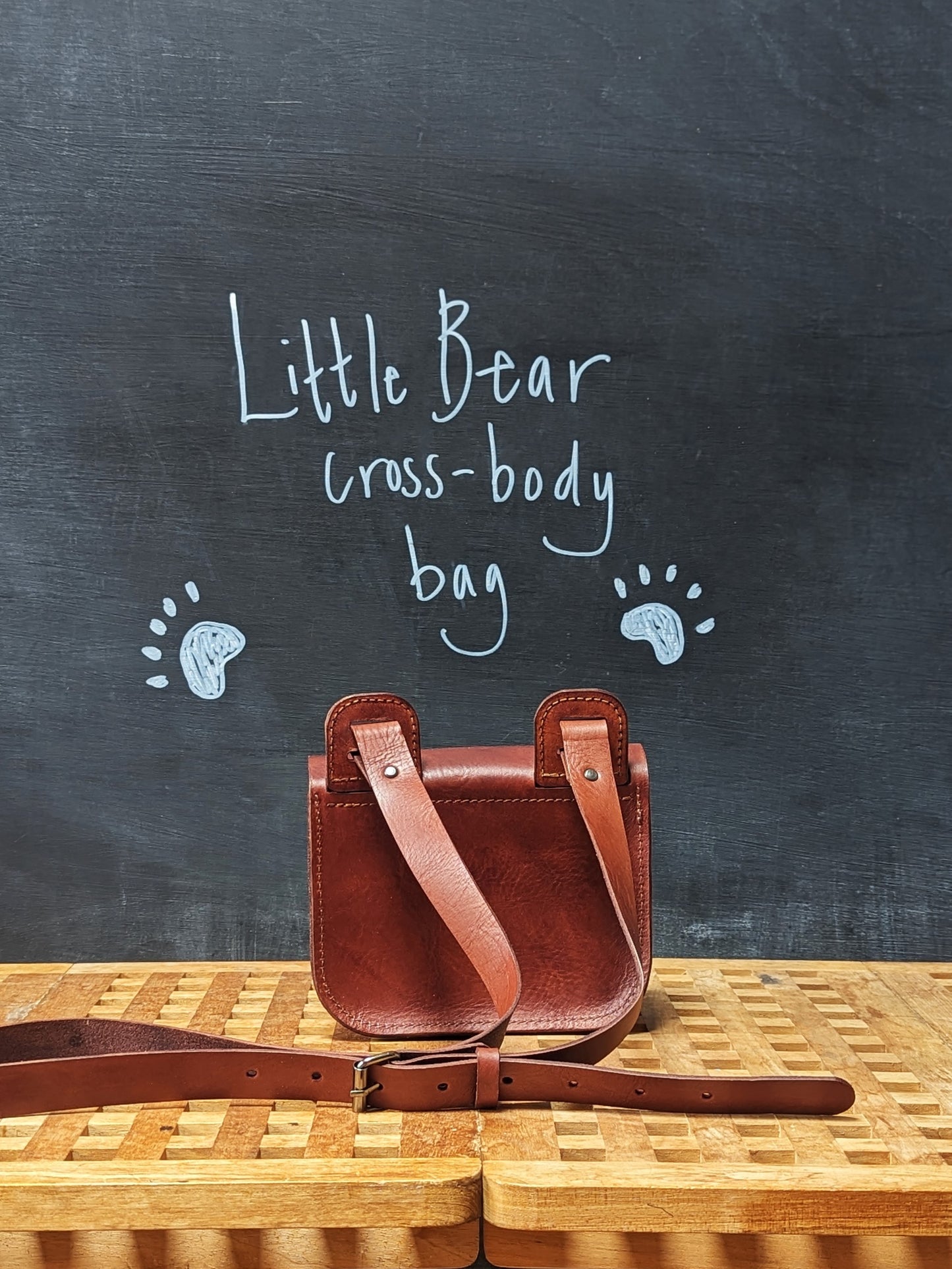 Tiny Wild Bear Cross Body Bag