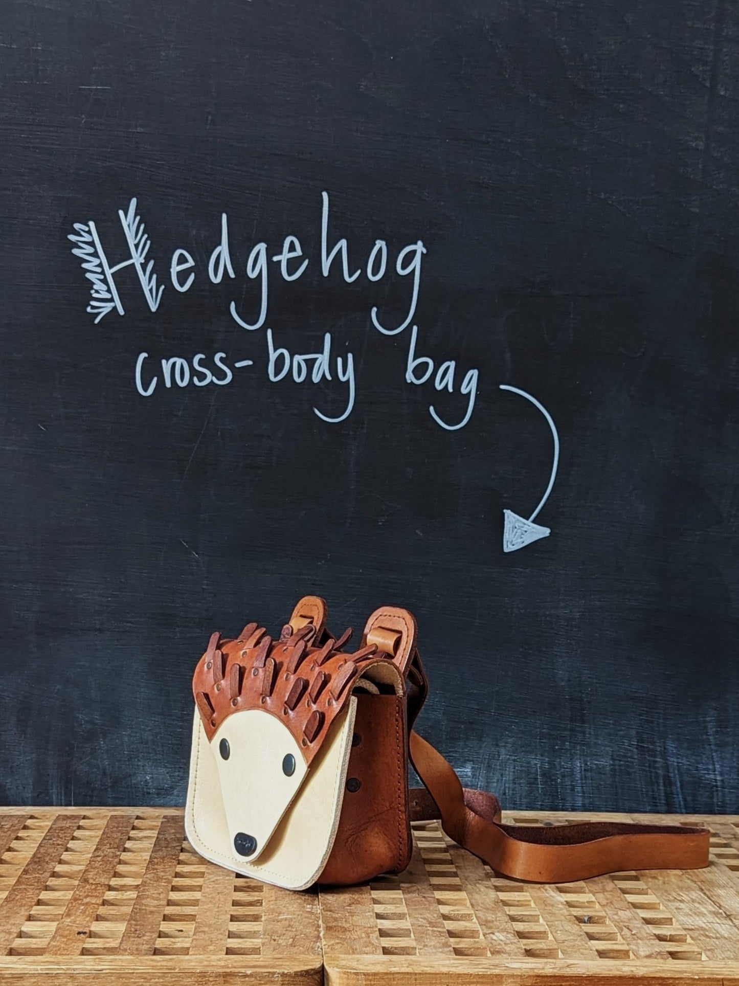 Hedgehog Cross- Body Bag