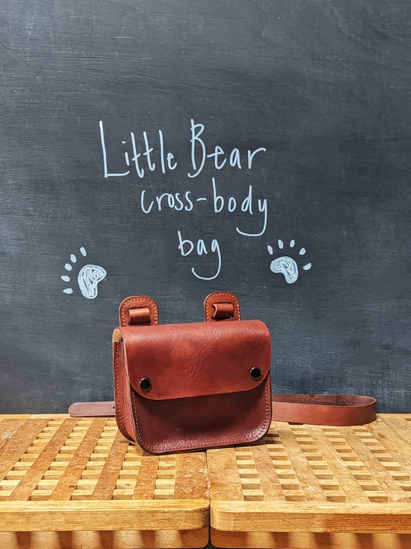 Tiny Wild Bear Cross Body Bag