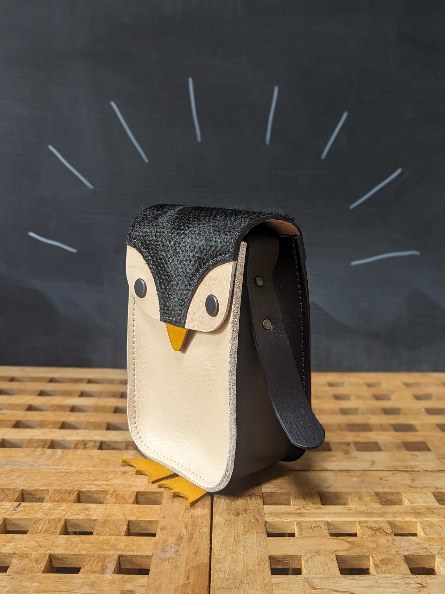 Penguin Cross- Body Bag