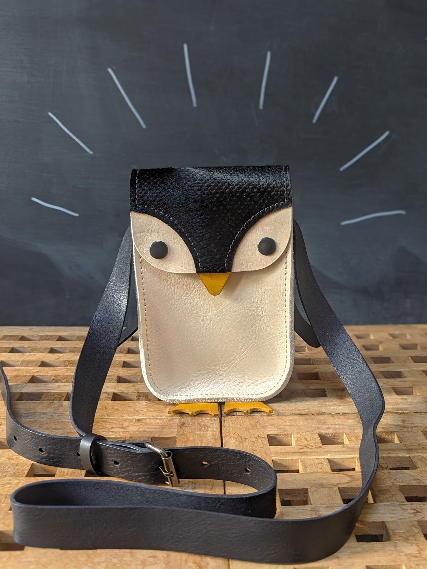 Penguin Cross- Body Bag