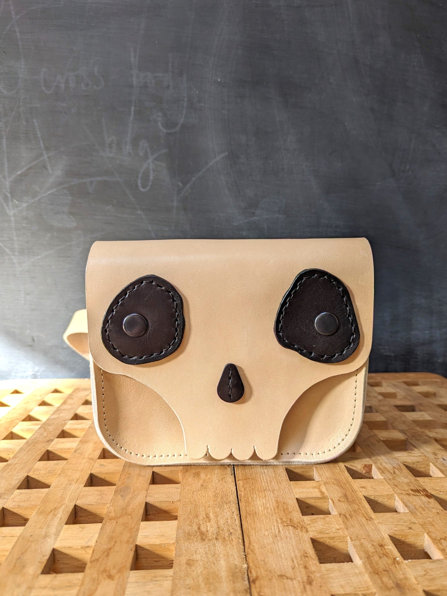 Scary Skull Mini Backpack