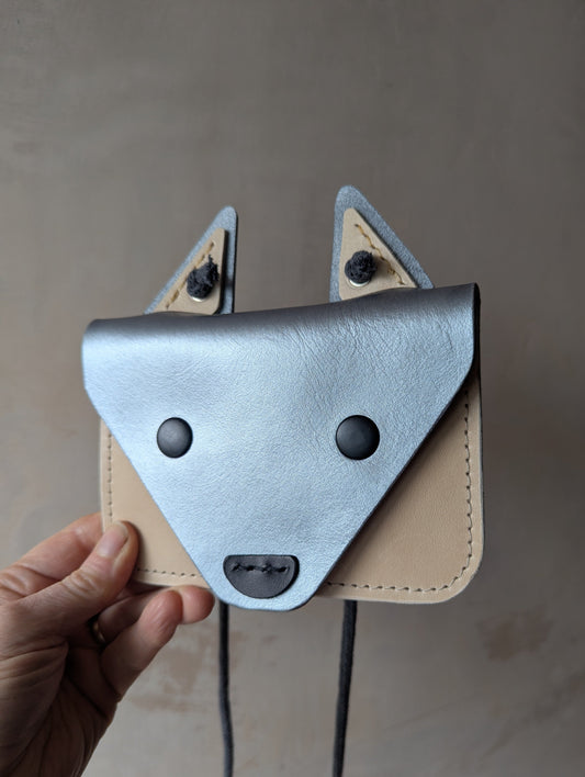 The Silver Fox Cross- Body Purse